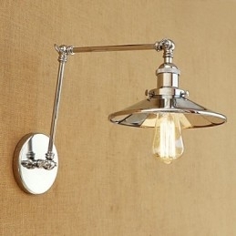 Rustieke Lodge Country Retro Gegalvaniseerde Functie voor Mini Stijl Swing Arm Sfeerverlichting