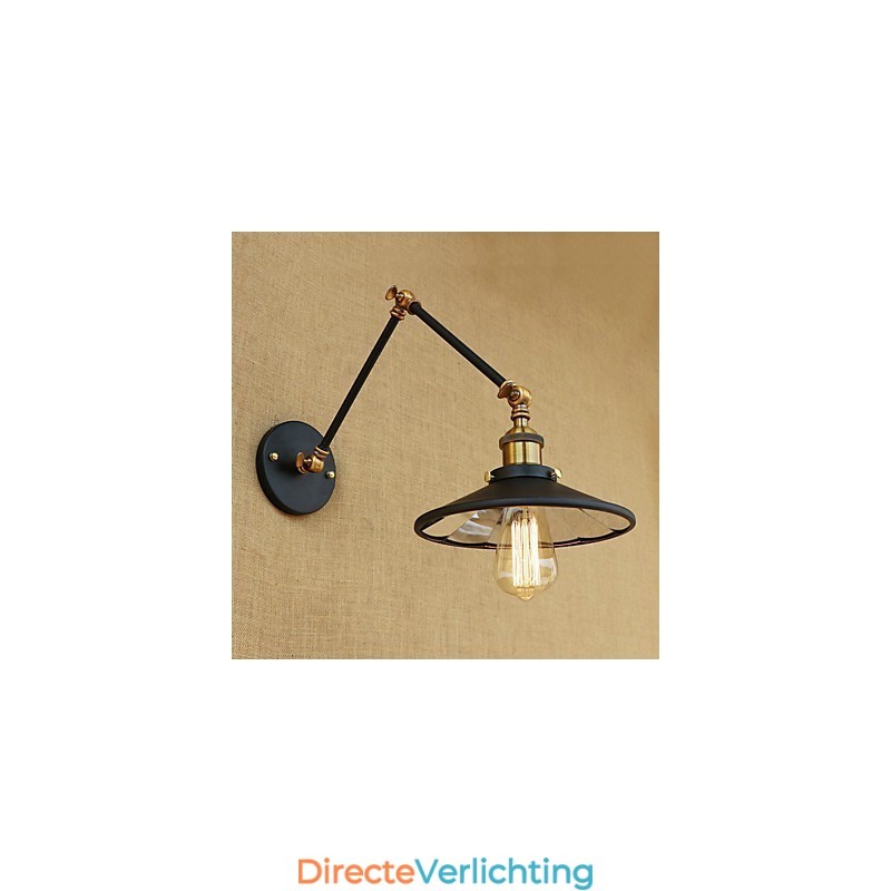 Rustieke Lodge Country Retro Gegalvaniseerde Functie voor Mini Stijl Swing Arm Sfeerverlichting
