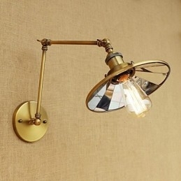 Rustieke Lodge Country Retro Gegalvaniseerde Functie voor Mini Stijl Swing Arm Sfeerverlichting