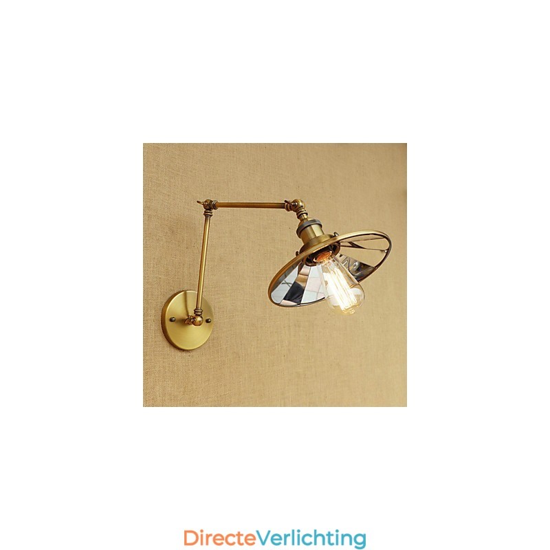 Rustieke Lodge Country Retro Gegalvaniseerde Functie voor Mini Stijl Swing Arm Sfeerverlichting