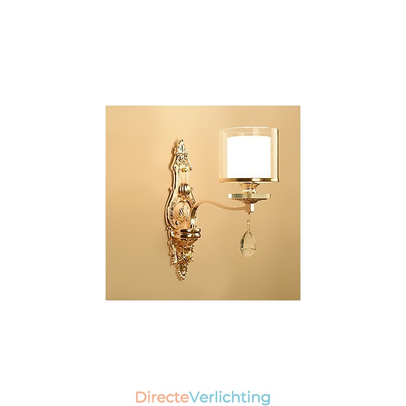 Moderne eigentijdse gegalvaniseerde functie voor oogbescherming, sfeerverlichting, wandlampen, wandlamp