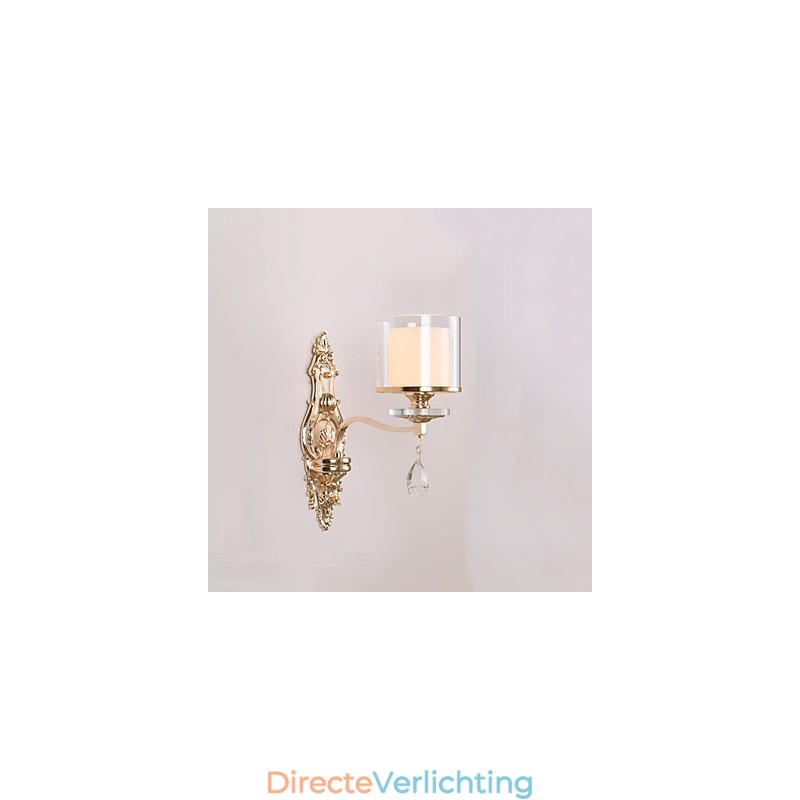Moderne eigentijdse gegalvaniseerde functie voor oogbescherming, sfeerverlichting, wandlampen, wandlamp