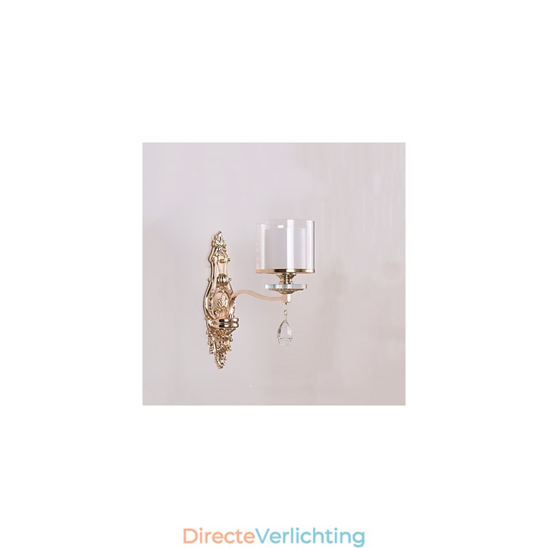 Moderne eigentijdse gegalvaniseerde functie voor oogbescherming, sfeerverlichting, wandlampen, wandlamp