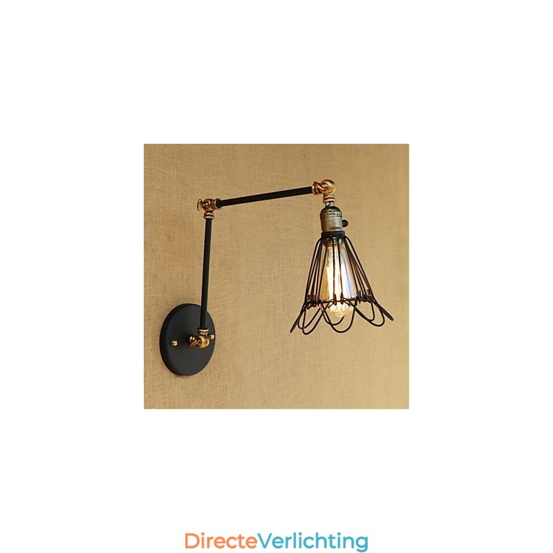 Rustieke Lodge Country Retro Schilderij Kenmerk voor Mini Stijl Swing Arm Sfeerlicht Swing