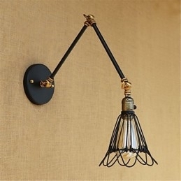 Rustieke Lodge Country Retro Schilderij Kenmerk voor Mini Stijl Swing Arm Sfeerlicht Swing