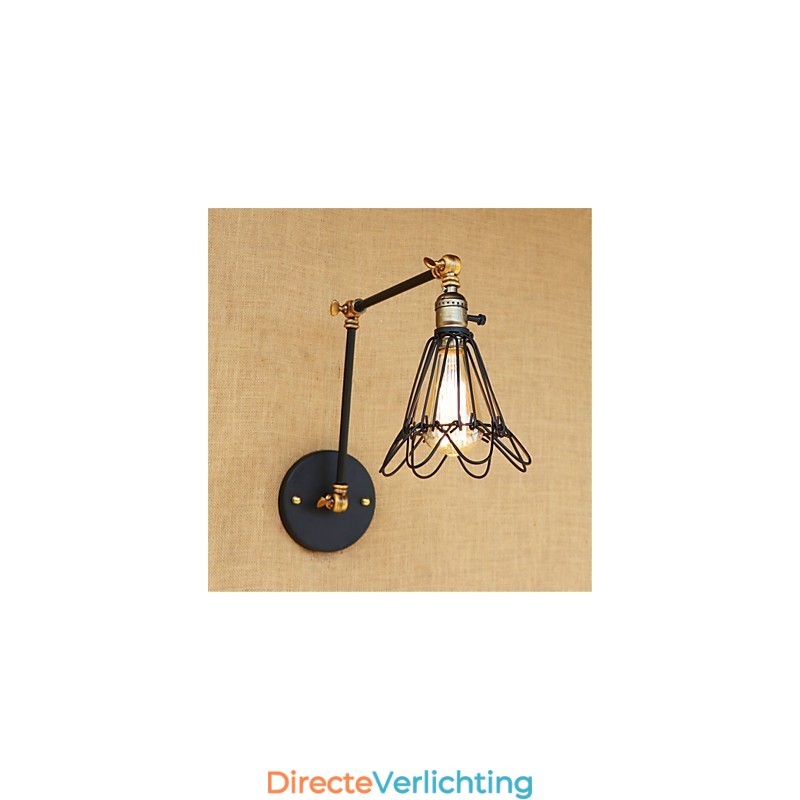 Rustieke Lodge Country Retro Schilderij Kenmerk voor Mini Stijl Swing Arm Sfeerlicht Swing