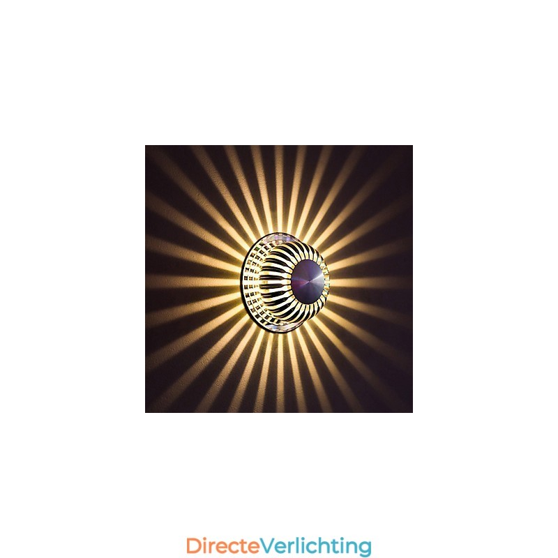 Moderne lichte aluminium wandlamp met plafondbevestiging, decoratieve wandlampen