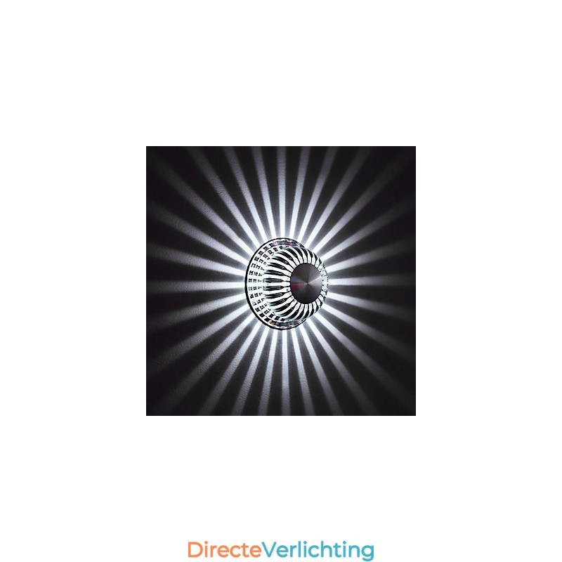 Moderne lichte aluminium wandlamp met plafondbevestiging, decoratieve wandlampen