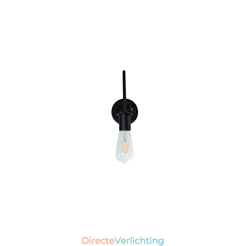 Wandlampen Wandlamp Ijzeren Wandlamp Dumb Black Lightsaber Lamp Aan De Muur