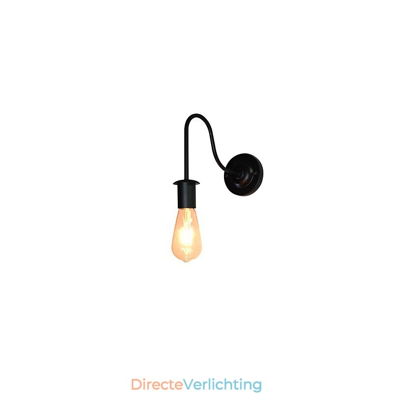 Wandlampen Wandlamp Ijzeren Wandlamp Dumb Black Lightsaber Lamp Aan De Muur