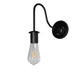 Wandlampen Wandlamp Ijzeren Wandlamp Dumb Black Lightsaber Lamp Aan De Muur