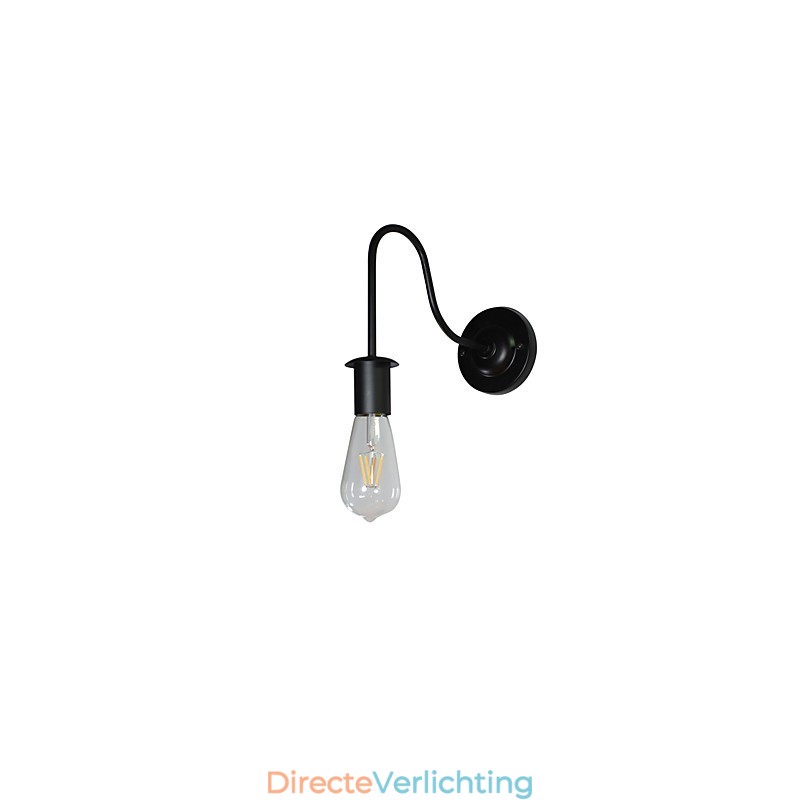 Wandlampen Wandlamp Ijzeren Wandlamp Dumb Black Lightsaber Lamp Aan De Muur