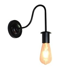 Wandlampen Wandlamp Ijzeren Wandlamp Dumb Black Lightsaber Lamp Aan De Muur