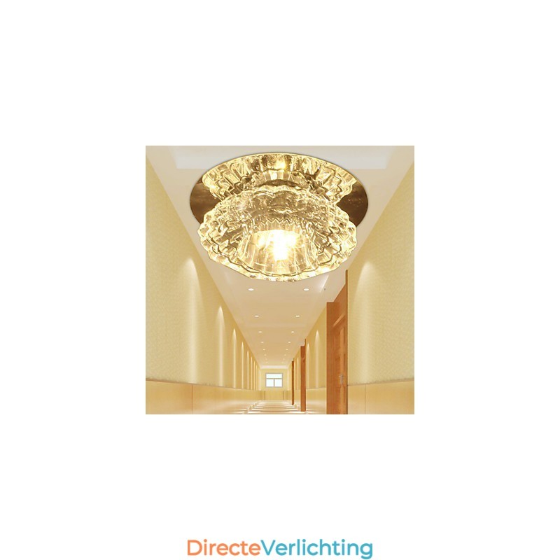 3W energiebesparende moderne plafondlamp Kristallen plafondlamp Downlight lamp