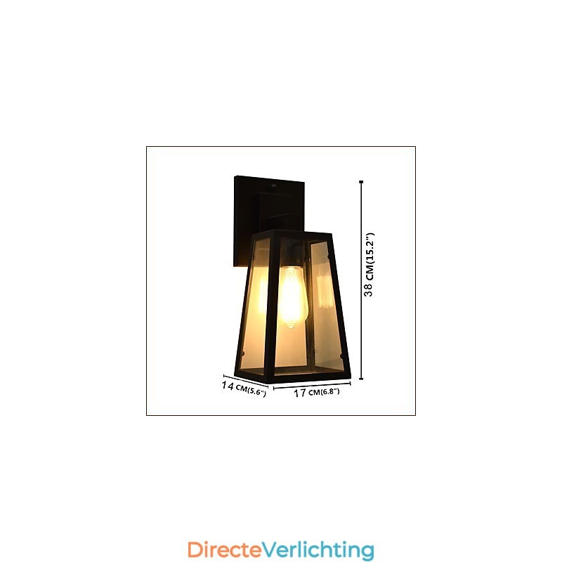Wandlamp Wandlampen Wandlamp Ijzeren Wandlamp Dumb Black Lightsaber Lamp Aan De Muur