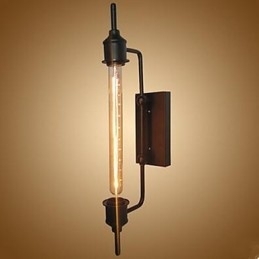 Vintage industriële windijzer kledingwinkel bar koffieshop Edison fluit wandlamp