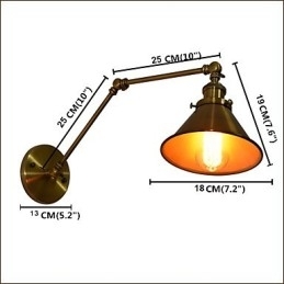Wandlamp Wandlampen Wandlamp Ijzeren Wandlamp Dumb Black Lightsaber Lamp Aan De Muur