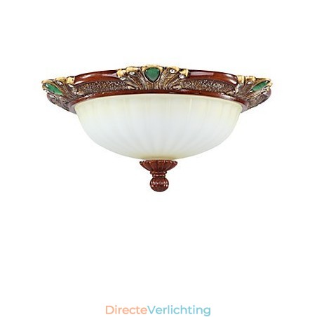 37*19CM Europa Type Hars Glas Koepel Licht Zoet Om Te Absorberen Koepel Licht Lamp