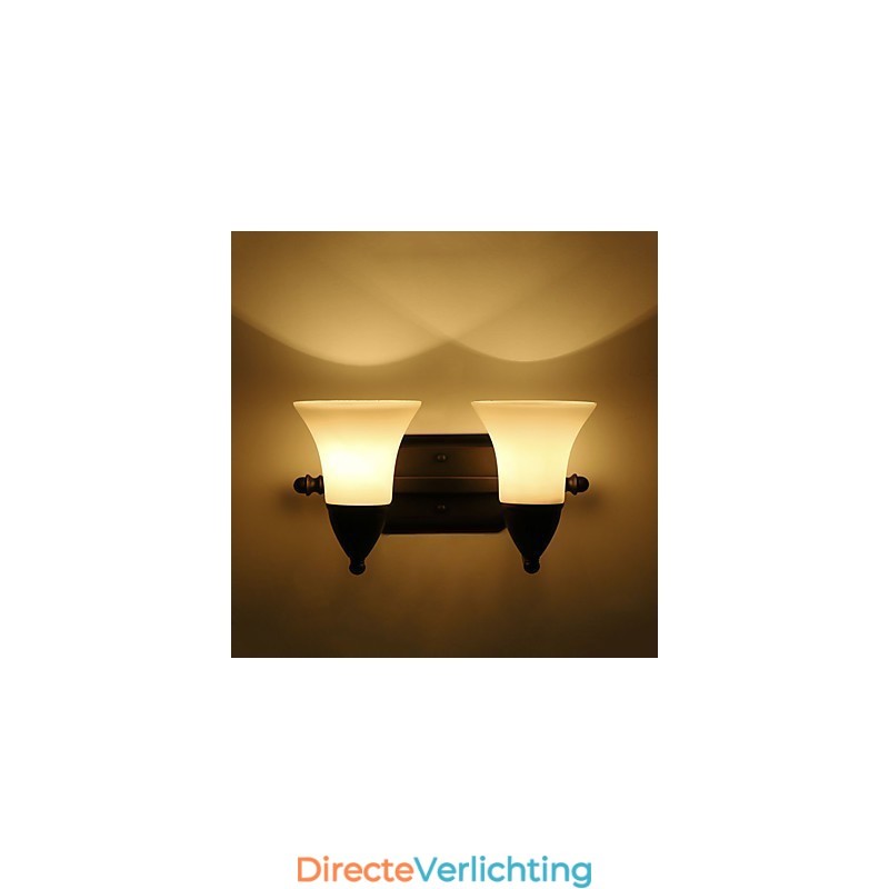 Rustieke Lodge Zwarte Oxide Afwerking Kenmerk voor Oogbescherming Sfeerverlichting Wandlampen Wandlamp