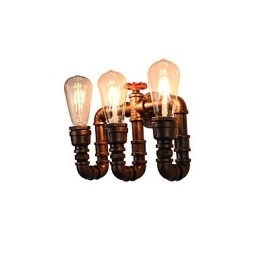 Rustieke Lodge Traditionele Klassieke Antieke Messing Kenmerk voor Sfeerverlichting Wandlampen Wandlamp