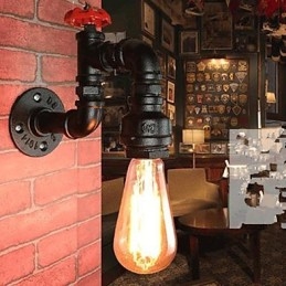 Rustieke Lodge Schilderij Kenmerk voor Sfeervolle Licht Wandlampen Wandlamp