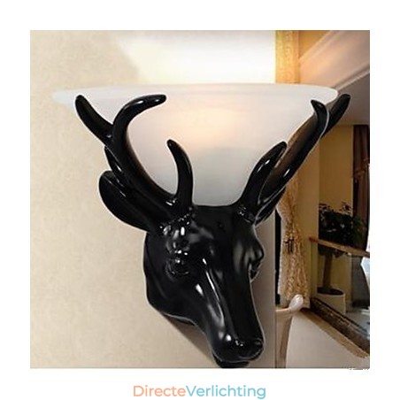 Moderne en gecontracteerde hertenkop wandlamp Mode creatieve woonkamer slaapkamer wandlamp Moderne en gecontracteerde hertenkop wandlamp Mode creatieve woonkamer slaapkamer wandlamp