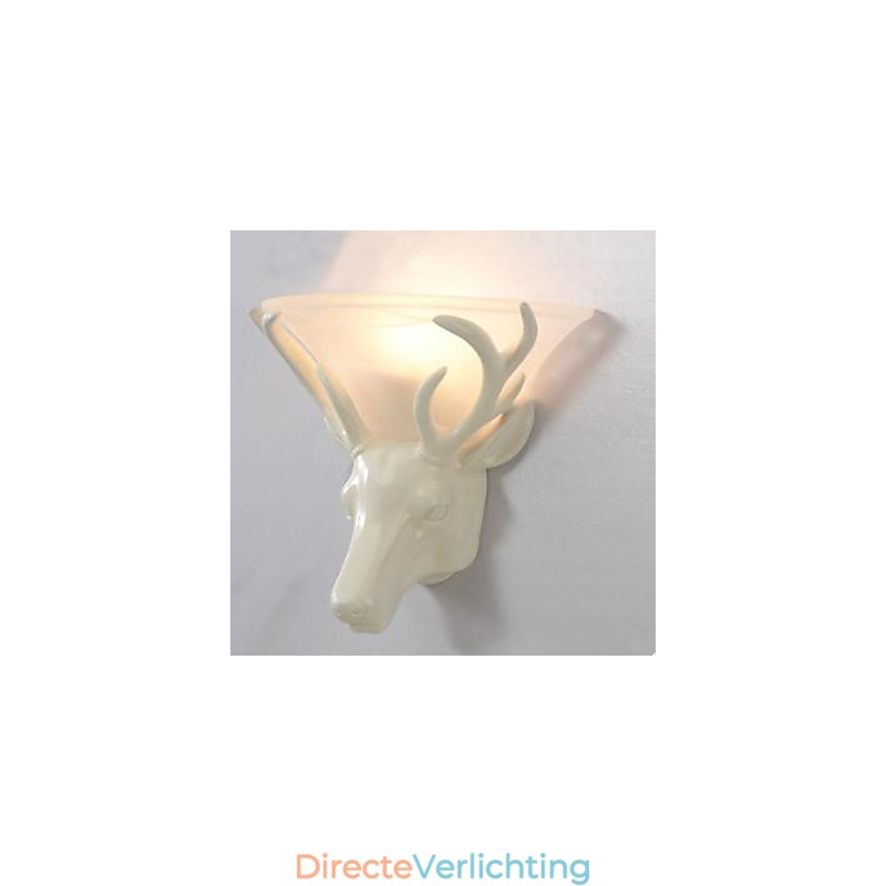 Moderne en gecontracteerde hertenkop wandlamp Mode creatieve woonkamer slaapkamer wandlamp