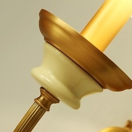 Eenvoudige landelijke traditionele klassieke messingfunctie voor mini-stijl uplight wandlampen wandlamp