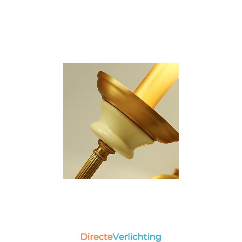 Eenvoudige landelijke traditionele klassieke messingfunctie voor mini-stijl uplight wandlampen wandlamp