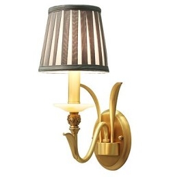 Eenvoudige landelijke traditionele klassieke messingfunctie voor mini-stijl uplight wandlampen wandlamp