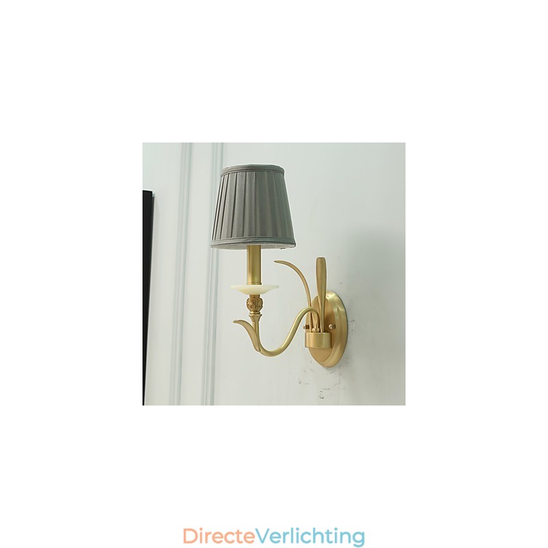 Eenvoudige landelijke traditionele klassieke messingfunctie voor mini-stijl uplight wandlampen wandlamp