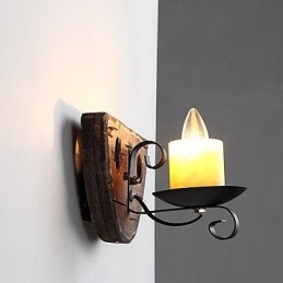 Rustieke Lodge Schilderij Kenmerk voor Mini Stijl Uplight Wandlampen Wandlamp