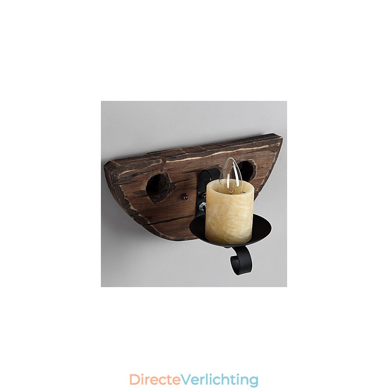 Rustieke Lodge Schilderij Kenmerk voor Mini Stijl Uplight Wandlampen Wandlamp