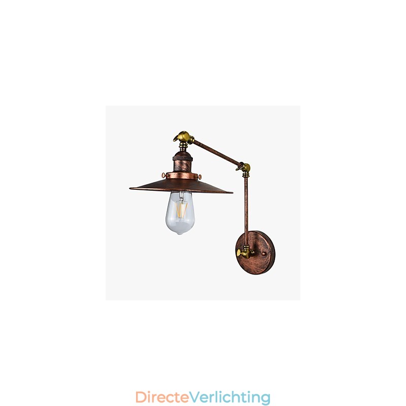 Wandlamp Wandlampen Wandlamp van ijzer Retro Vintage Modern Luxe Bar West Restaurant Koffiehuis