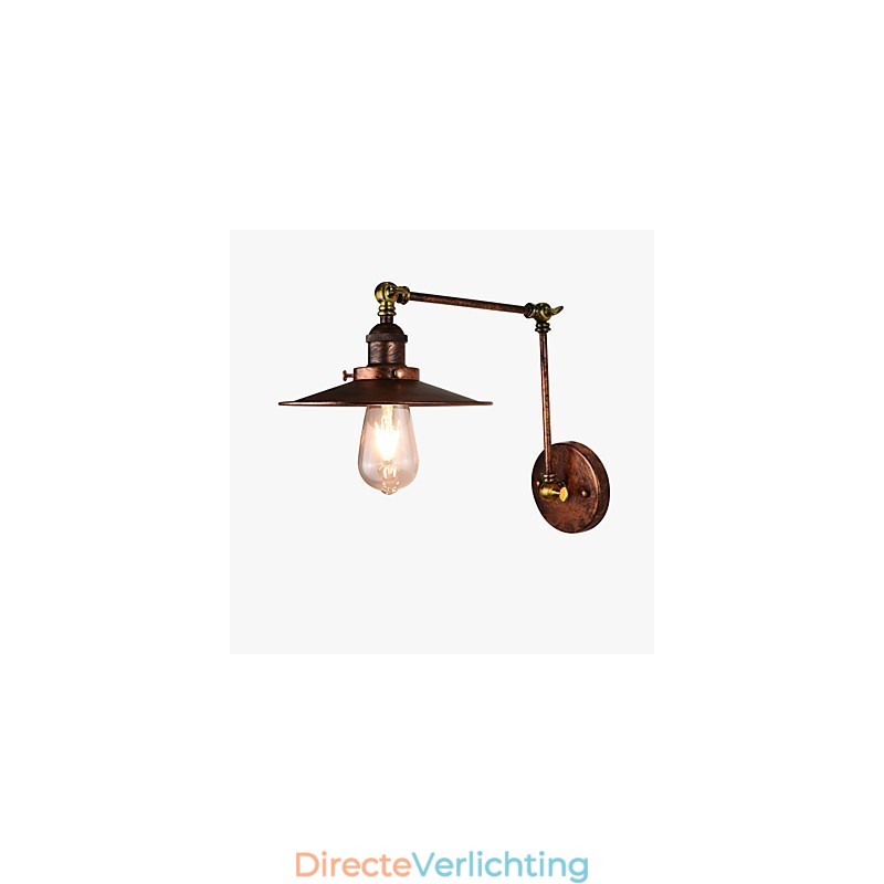 Wandlamp Wandlampen Wandlamp van ijzer Retro Vintage Modern Luxe Bar West Restaurant Koffiehuis