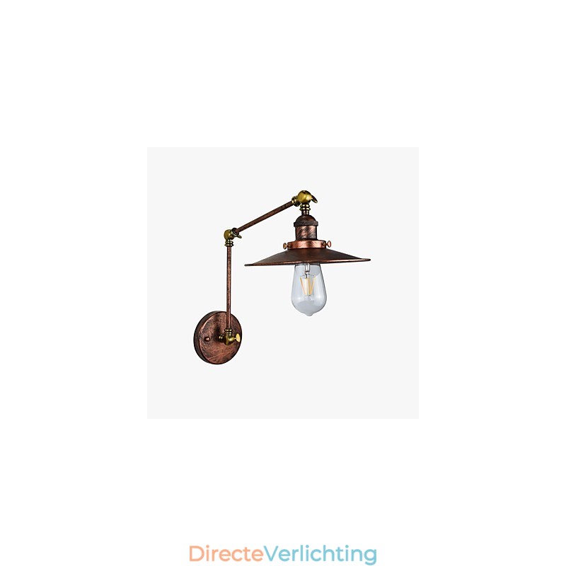 Wandlamp Wandlampen Wandlamp van ijzer Retro Vintage Modern Luxe Bar West Restaurant Koffiehuis