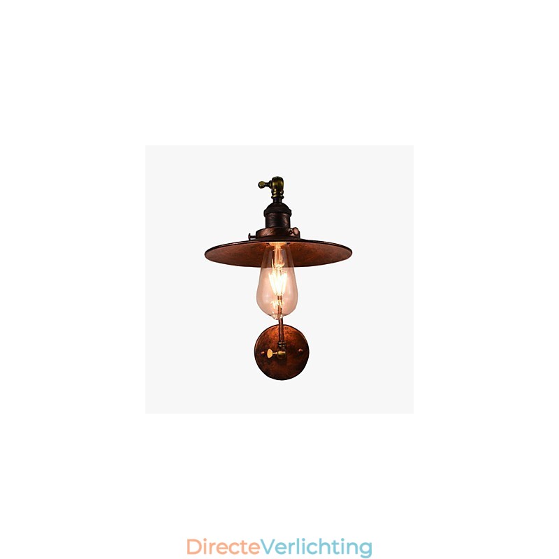 Wandlamp Wandlampen Wandlamp van ijzer Retro Vintage Modern Luxe Bar West Restaurant Koffiehuis