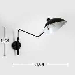 Loft Amerikaanse Landelijke Industriële Stijl Vintage Wandlampen voor de Slaapkamer Kantine Kamer Koffie Kamer en Bar Versier Wandlamp