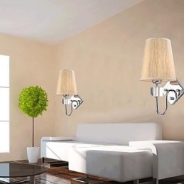 Moderne eigentijdse gegalvaniseerde kenmerkende uplight wandlampen wandlamp