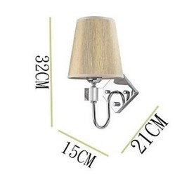 Moderne eigentijdse gegalvaniseerde kenmerkende uplight wandlampen wandlamp