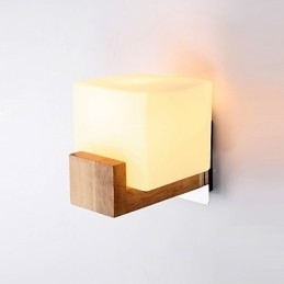 Eenvoudige nieuwigheid Landelijke functie voor oogbescherming Sfeerverlichting Wandlampen Wandlamp Eenvoudige slaapkamerbedlamp