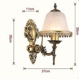 Vintage gegalvaniseerde feature downlight wandlampen wandlamp