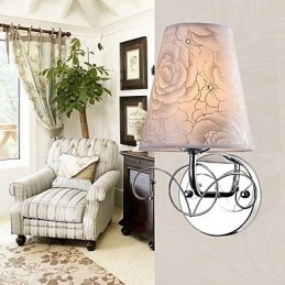 Moderne eigentijdse gegalvaniseerde kenmerkende uplight wandlampen wandlamp