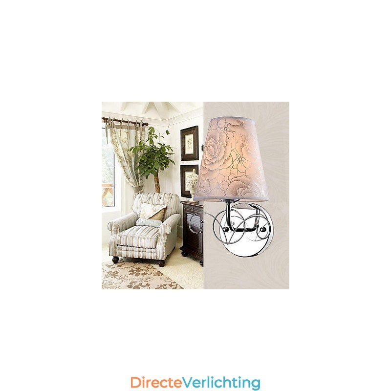 Moderne eigentijdse gegalvaniseerde kenmerkende uplight wandlampen wandlamp