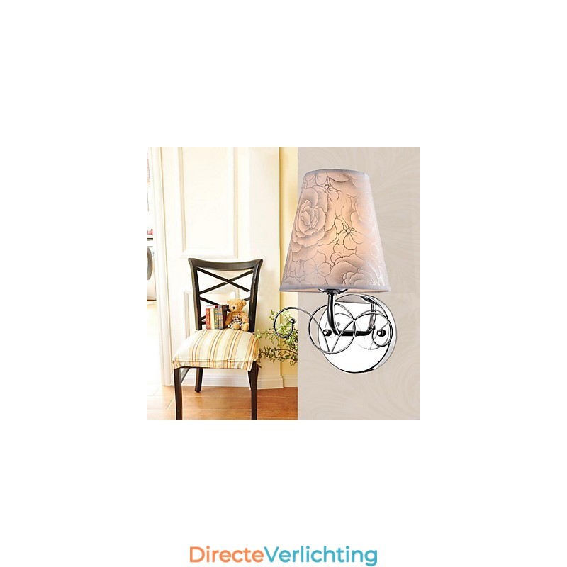 Moderne eigentijdse gegalvaniseerde kenmerkende uplight wandlampen wandlamp