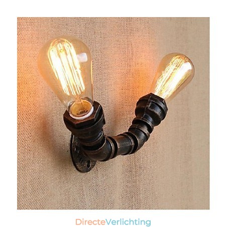 Nostalgia Eenvoudige Waterpijp Decoratieve Kleine Wandlamp Wandlamp Nostalgia Eenvoudige Waterpijp Decoratieve Kleine Wandlamp Wandlamp