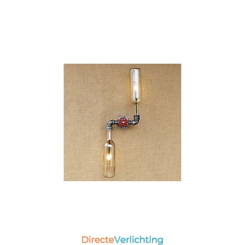 Rustieke Lodge Messing Kenmerk voor Sfeerverlichting Wandlampen Wandlamp Amber