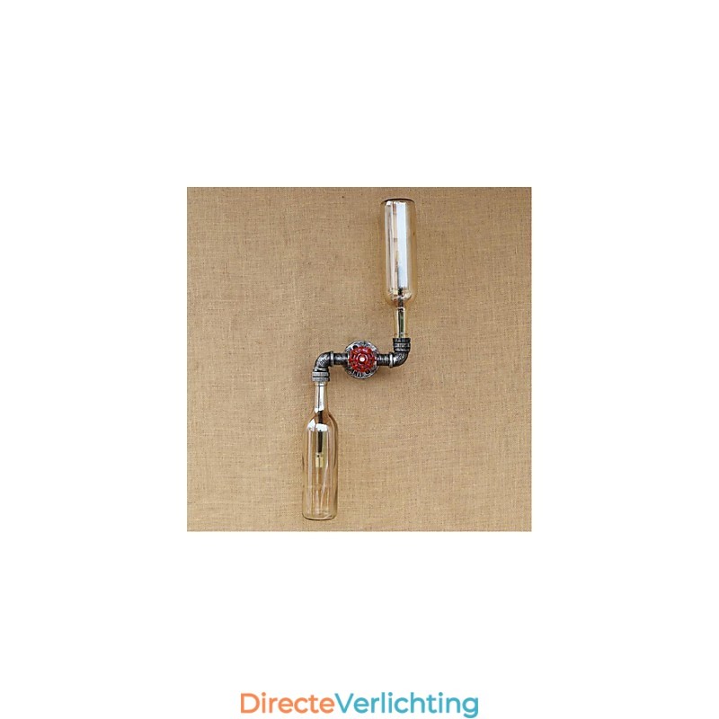 Rustieke Lodge Messing Kenmerk voor Sfeerverlichting Wandlampen Wandlamp Amber