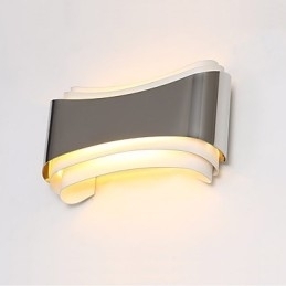 Geïntegreerde moderne eigentijdse chromen functie voor sfeerverlichting Wandlampen Wandlamp