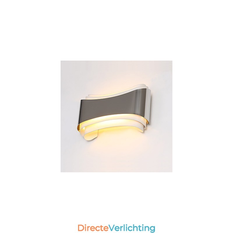Geïntegreerde moderne eigentijdse chromen functie voor sfeerverlichting Wandlampen Wandlamp